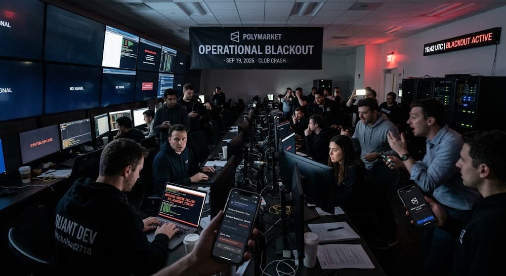 Polymarket’s September 19 Blackout: What Caused the Multi-Hour Order Book Crash
